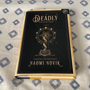 A Deadly Education hardback book